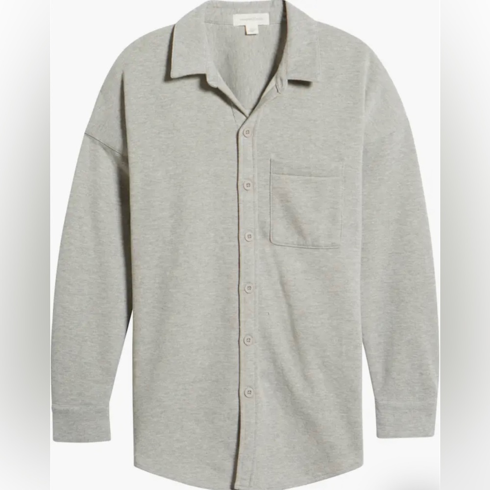 Treasure & Bond Fleece Shirt Jacket Size XS